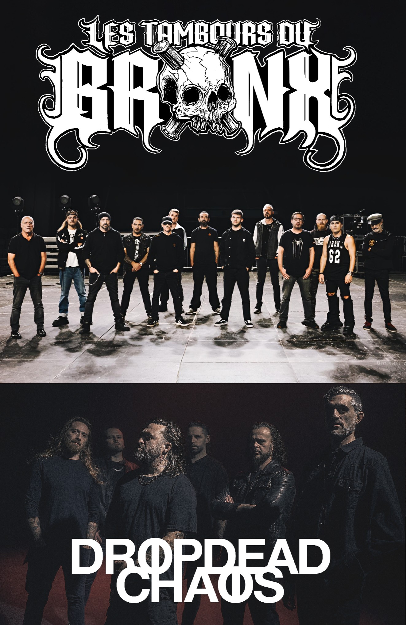 LES TAMBOURS DU BRONX METAL - DROPDEAD CHAOS 