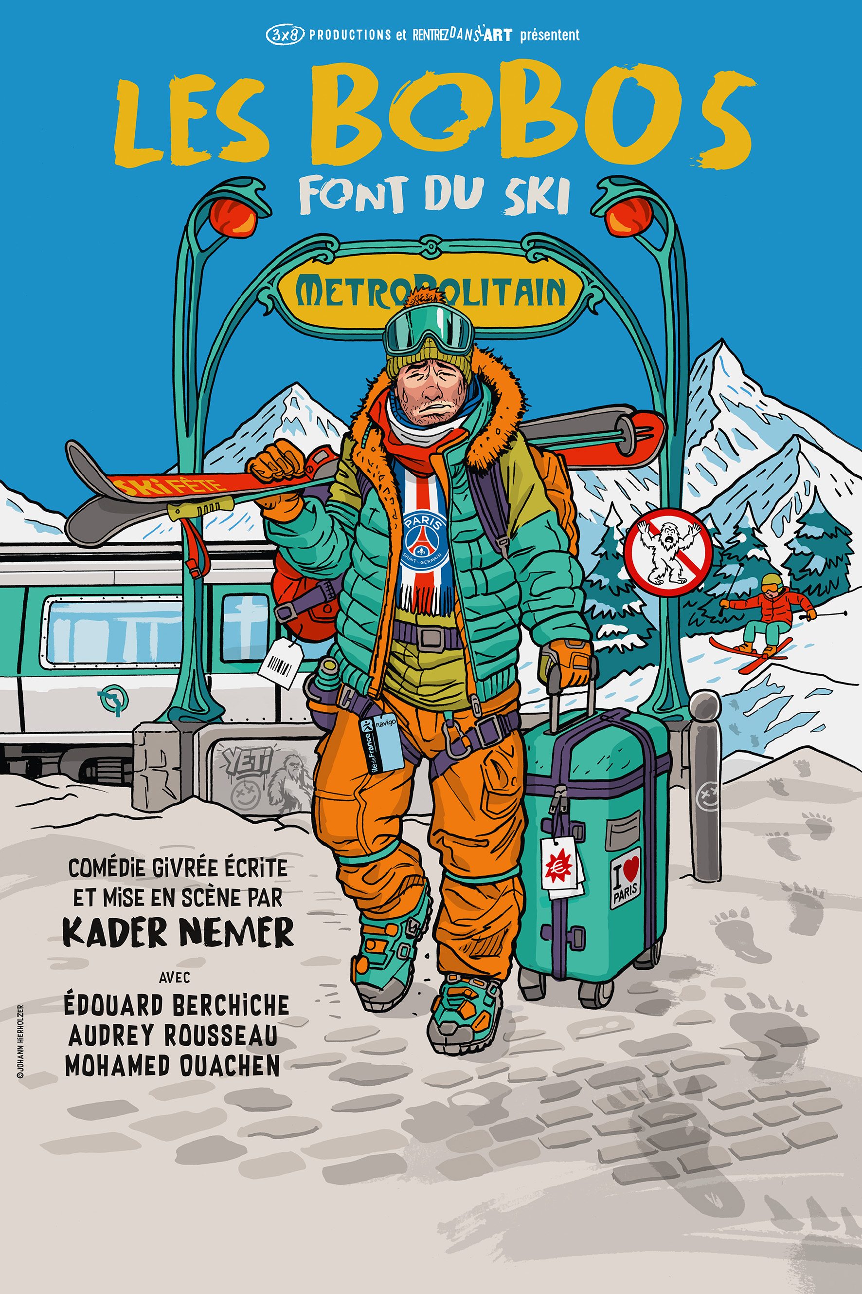 LES BOBOS FONT DU SKI 